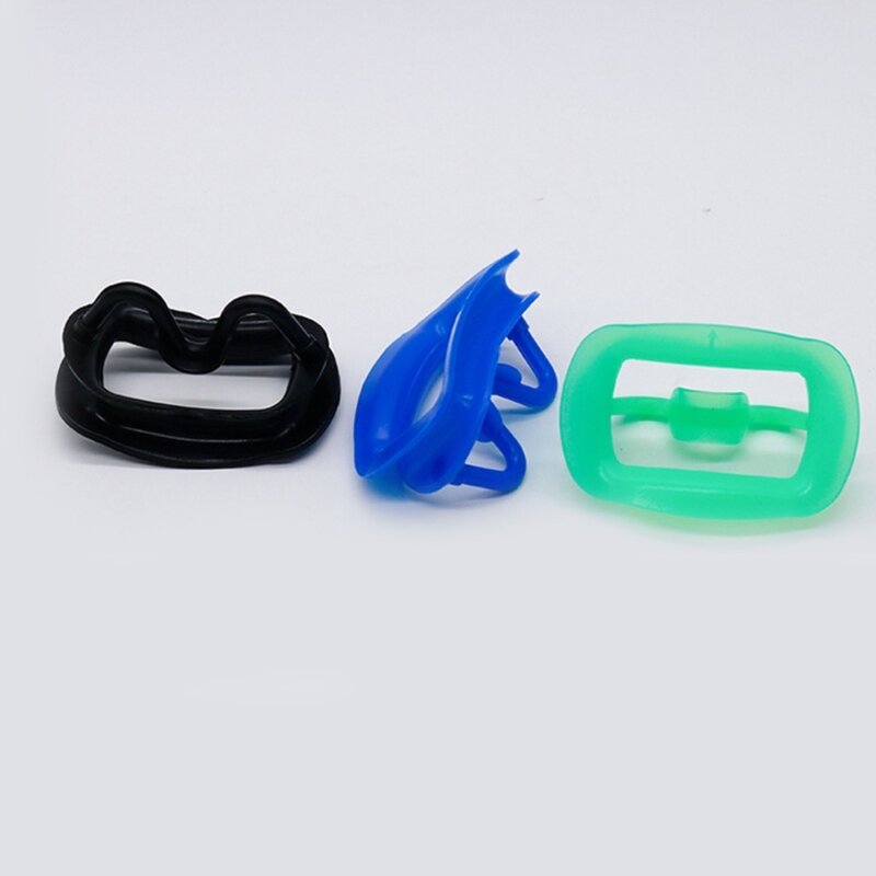 Retrator dental silicone macio intraoral lábio bochecha retrator boca abridor bochecha expandir extração ortodôntica do dente