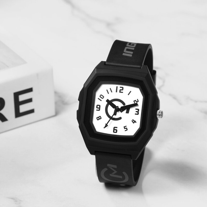 Спортивные часы LANCARDO с силиконовым ремешком, квадратным циферблатом, милые наручные часы для подростков, студентов, детей, мальчиков и девочек, рождественский подарок