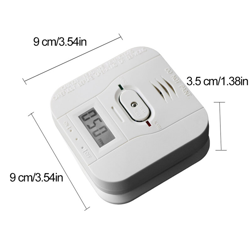 Drahtlose Alarm anzeige Schlafzimmer Kombination detektor Sicherheits erkennung Warnung Temperatur sensor Home Einkaufs zentrum