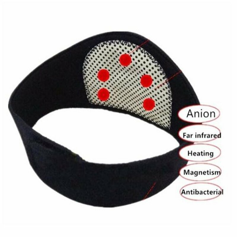 Neck Guard Neck Massager Self-heating Magnetic Therapy Thermal Self-heating Neck Pad Belt Neck Support Protector Massager