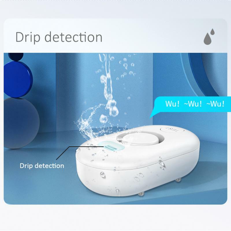 Tuya WiFi Smart Home Water Leak Sensor Casa Inteligente Leak Sensor Alarm Systems Security Home WD61 Wifi Water Tank Automatic C