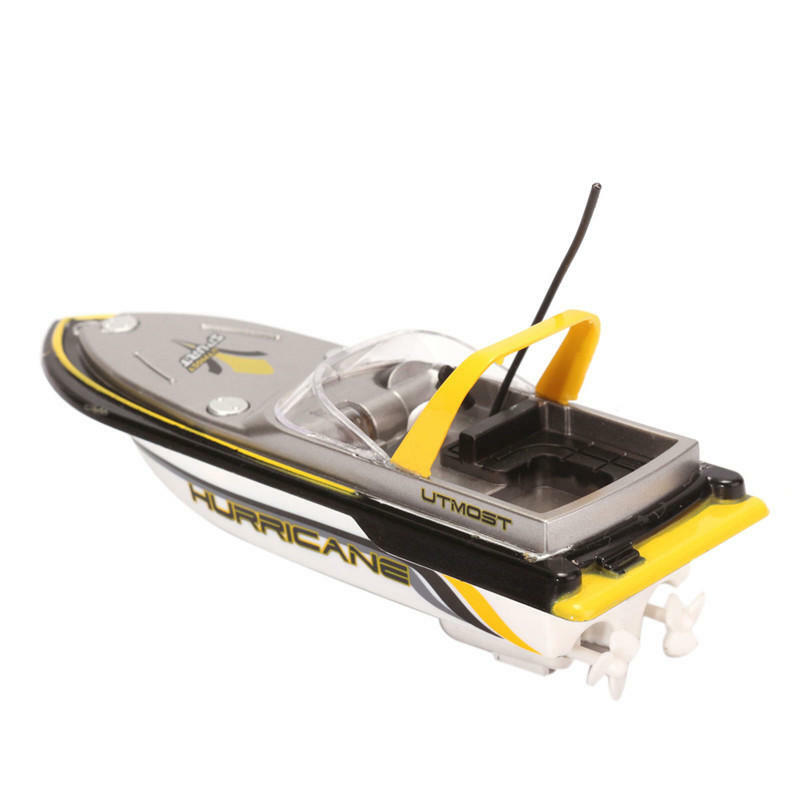 Mini Barco de Control remoto de simulación, modelo submarino, carga inalámbrica, lancha rápida, juguetes para niños