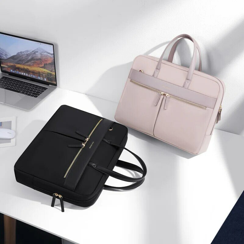 Valigetta da GOLF borsa da donna di lusso per documenti borse per Laptop borsa a tracolla da lavoro da 15 pollici borse Casual di grande capacità