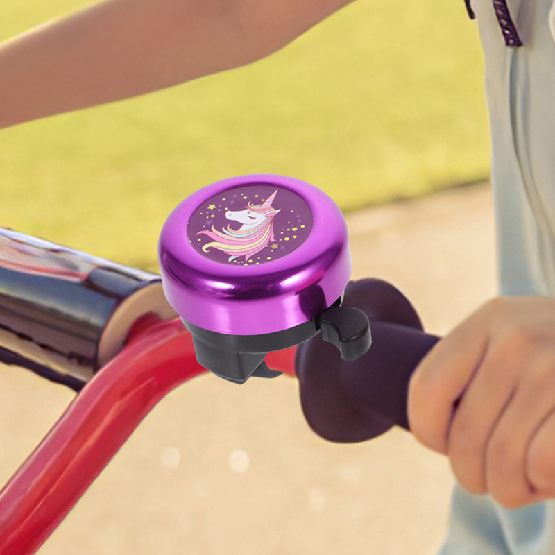 Cloche de vélo de dessin animé pour enfants, cloche de vélo de route, cloche de vélo de montagne, 2 pièces
