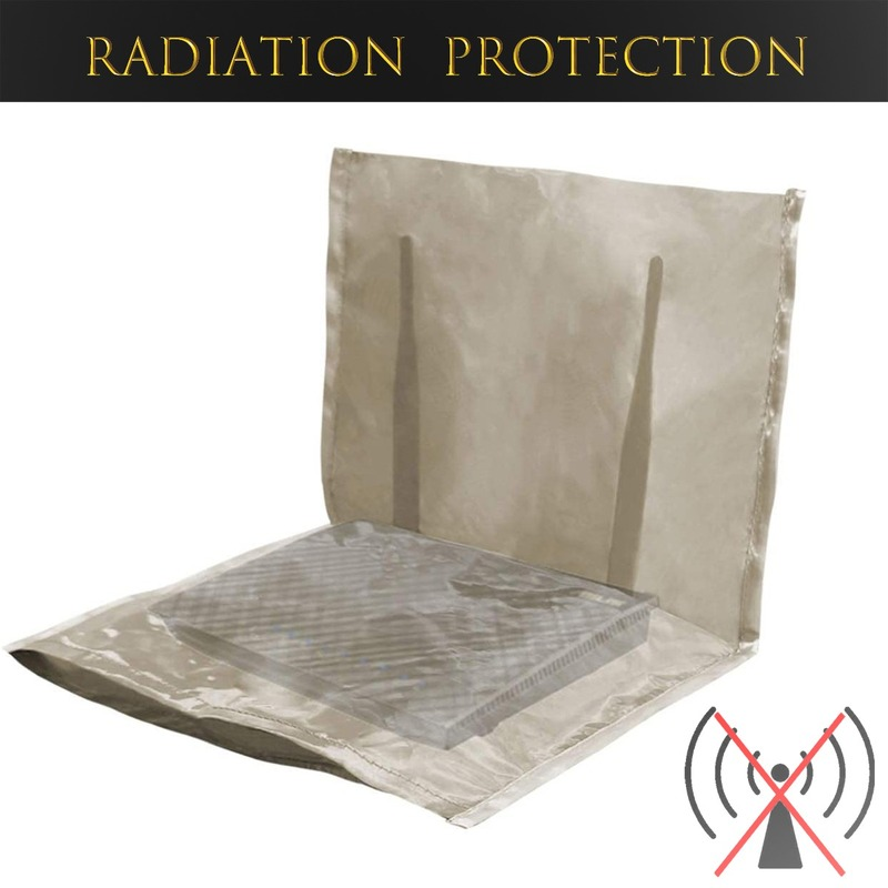 WiFi เราเตอร์ครอบคลุมถุงป้องกันรังสี EMF ป้องกัน RF ปิดกั้น5G ปกป้องสุขภาพและครอบครัวของคุณ