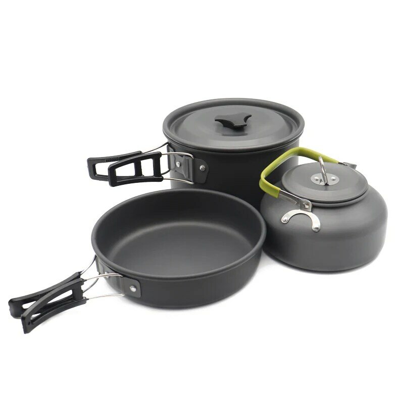 New Product Ideas Spot 2021 Portable Eco Friendly Gas Stove Outdoor Mini Camping Cookware Tourist Tableware Set