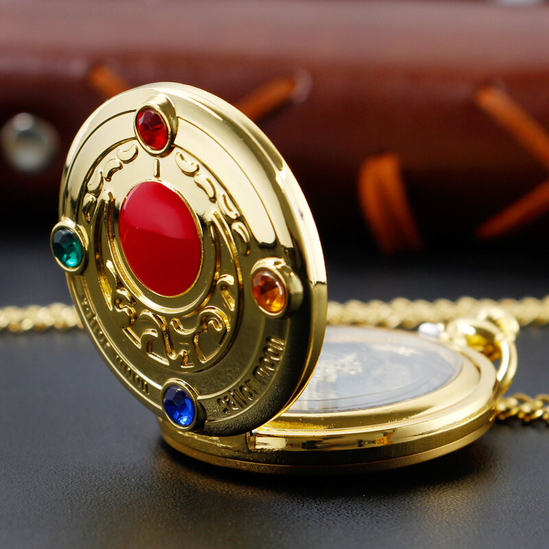 Collar de reloj de bolsillo con colgante de cuarzo para mujer, hermoso reloj Simple, números romanos clásicos, regalos conmemorativos