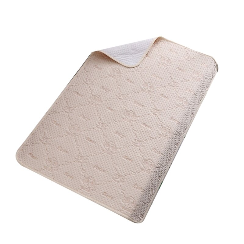 Waterproof Cotton Changing Pad Baby Urinal Mat for Babies Soft and Absorbent Diaper Changer Reusable Floor Playing Mat