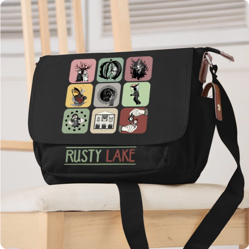 Anime Rusty Lake Crossbody Canvas Bags School Bag Unisex Messenger Bag Fashion Shoulder Bag 739