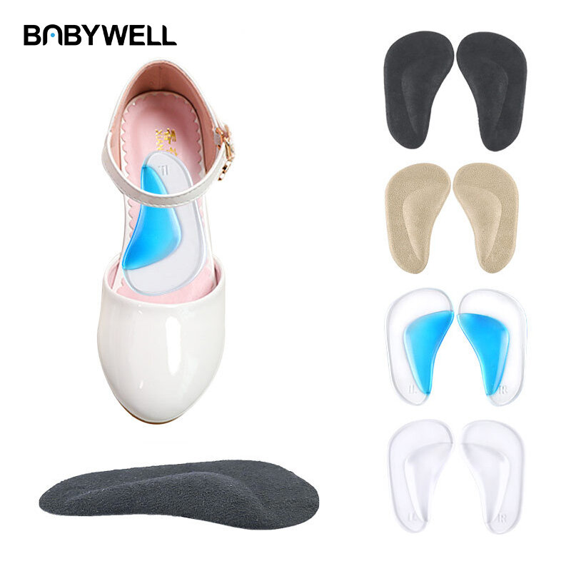 1Pair Baby Kids Corrective Insole Professional Flatfoot Corrector Shoe  Orthopedic Pads For Baby Kids Foot Care Support Insoles