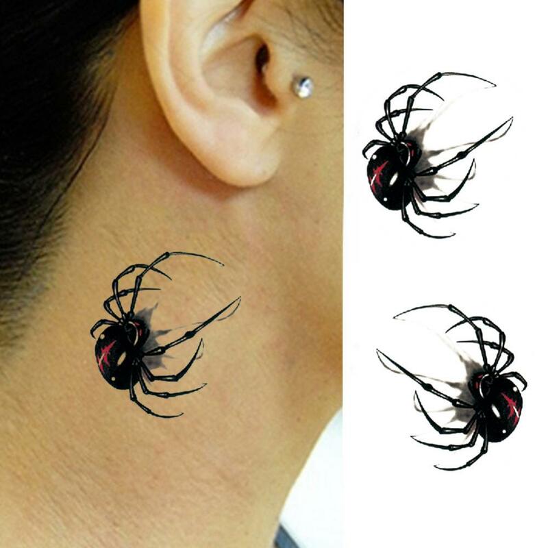 Waterproof Removable Temporary Tattoo Sticker Body Art Decal Spider Pattern