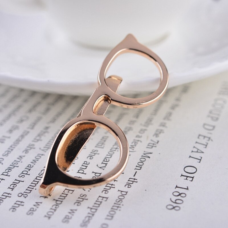 Men Glasses Tie Bars Pin Clasp For Wedding Business Suit Tie Gift Accessories 264E