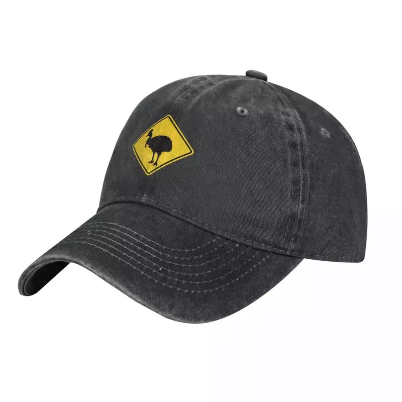 Topi koboi peringatan selatan Cassowary topi pakaian Golf Pria Wanita