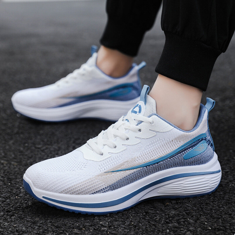 New Sneakers Men Breathable Mesh Soft and Comfortable Running Sport Shoes Lightweight Unisex Athletic Women Couple Shoes