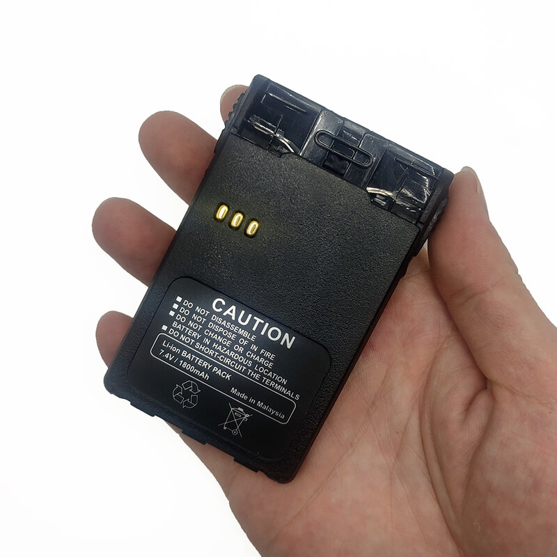 Bateria Li-ion para Walkie Talkie, Compatível com PX888, PX999, PX328, PX728, PX-777Plus, VEV3288S, Acessório de Rádio em Dois Sentidos, Original