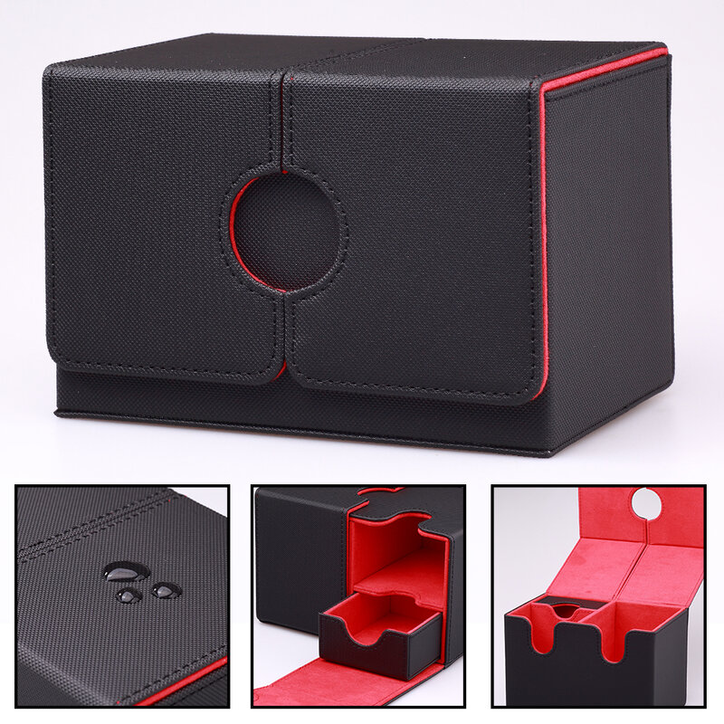 Card Case Card Box Magic Commander MTG Card Carrying Organiser Case Mid Large Deck Case Top Side-Loading Game Collection Cards