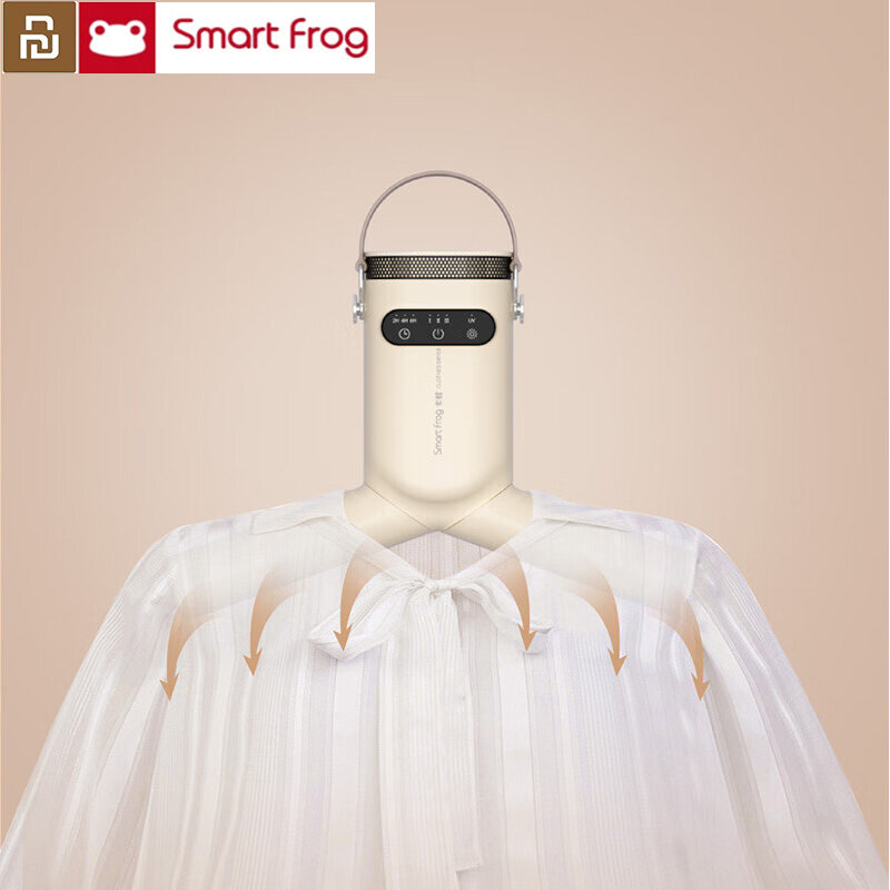 Youpin-SmartFrog Mini Secador De Roupa Aquecido Elétrico, Máquina De Secagem Portátil, Cabide De Sapatos, Aquecedor Dobrável, Dobrável