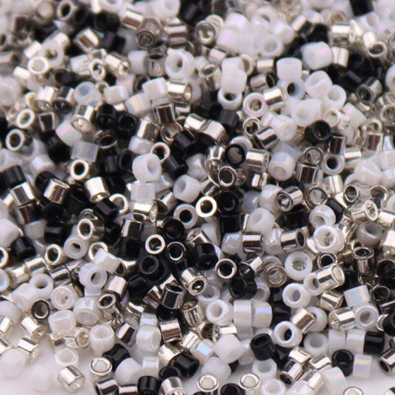 Perles de verre en bronze métallique générique, entretoise japonaise, perles exécutives pour bijoux, bricolage, couture, document, 5g, 10g, 1.6mm, 11/0