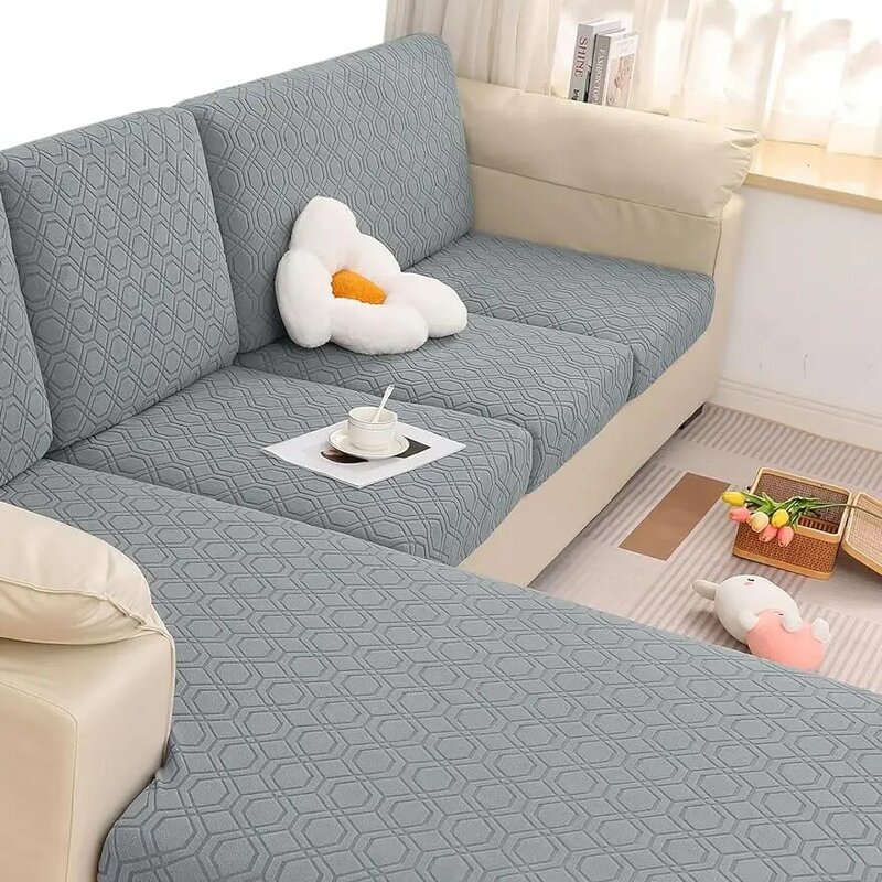 Indywidualne poszewki na poduszki na kanapę, uniwersalne magiczne pokrowce na sofę, które można prać, rozciągliwe pokrowce na kanapę na 3 poduszki