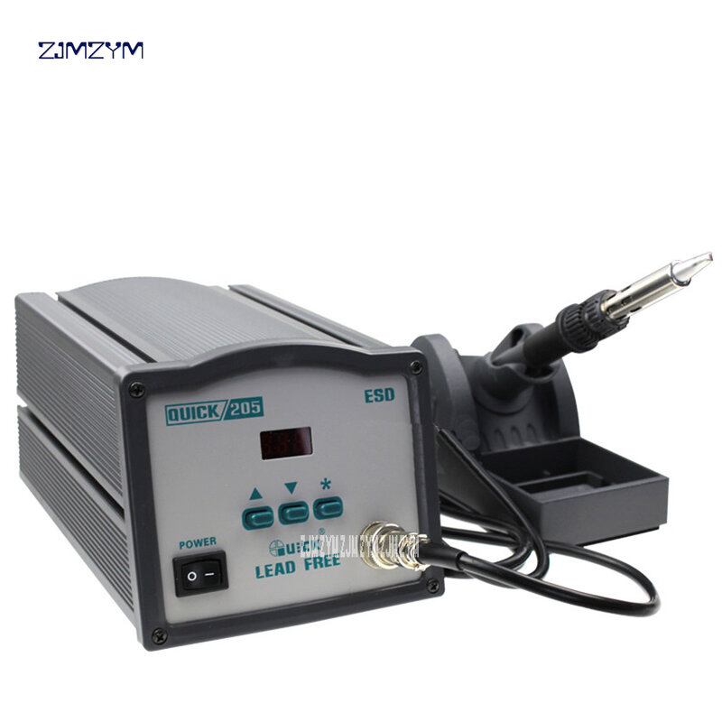 220V/50 Hz 205 High power lead free soldering station Digital display welding station 150W power ,with 8mm soldering iron head