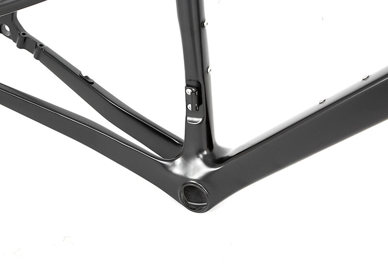 Twitter – cadre de vélo en fibre de carbone R7, 45c, axe transversal, 12x142mm, frein à disque, Cyclocross, câble intérieur 700C