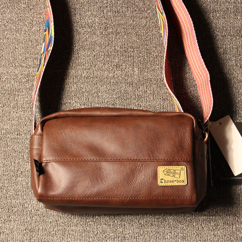 Bolso de hombro con cinta Vintage para hombre y mujer, bandolera deportiva para teléfono móvil, bolsos de mensajero de diseñador de lujo