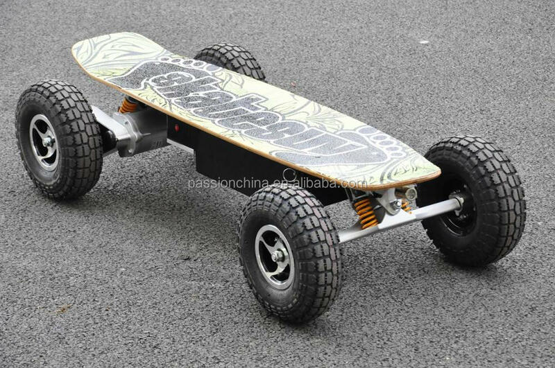 Hottest big power 1600w offroad electric longboard for outdoors