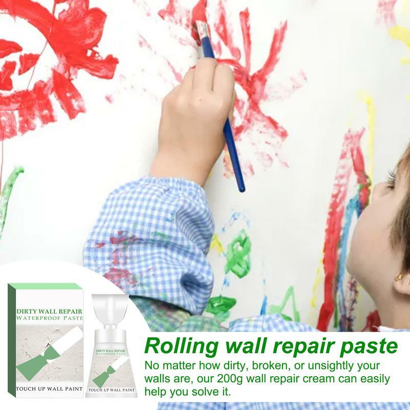 New Hot Sale Wall Mending Agent 200g Wall Repair Cream with Scraper Paint Valid Mouldproof Quick-Drying Patch Restore