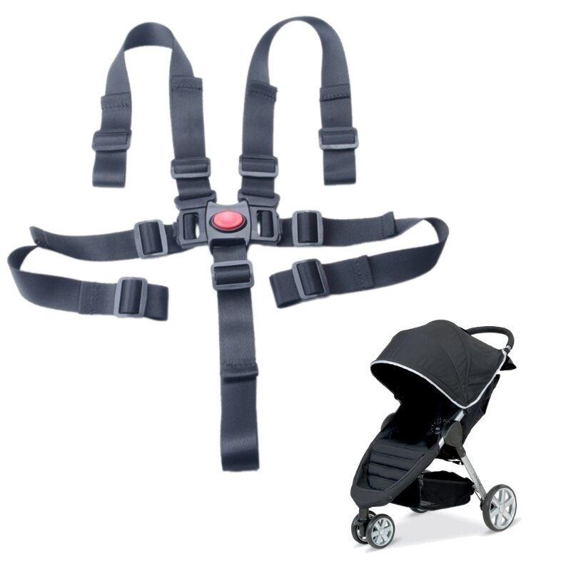Ceinture sécurité pour landaus pour bébé, conviviale pour les voyages, ceinture sécurité pour poussette pour bébé, assure