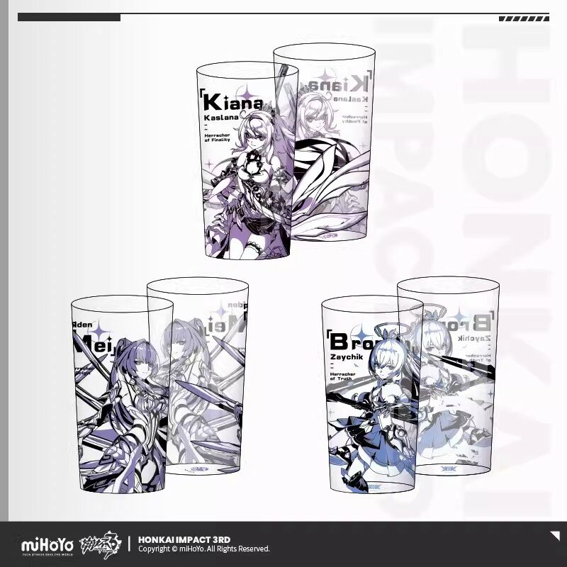 Предварительная продажа miHoYo официальная игра Honkai Impact 3 Kiana Bronya Райден Мэй модный набор аксессуаров подарок на день рождения