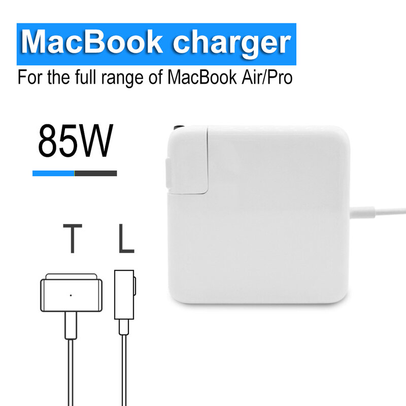 Зарядное устройство для MacBook Pro, зарядное устройство 20 в, 4,25 А, 85 Вт, с дисплеем Retina 15 дюймов 17 дюймов, A1425, A1398, A1424, для адаптера питания Mag * 2