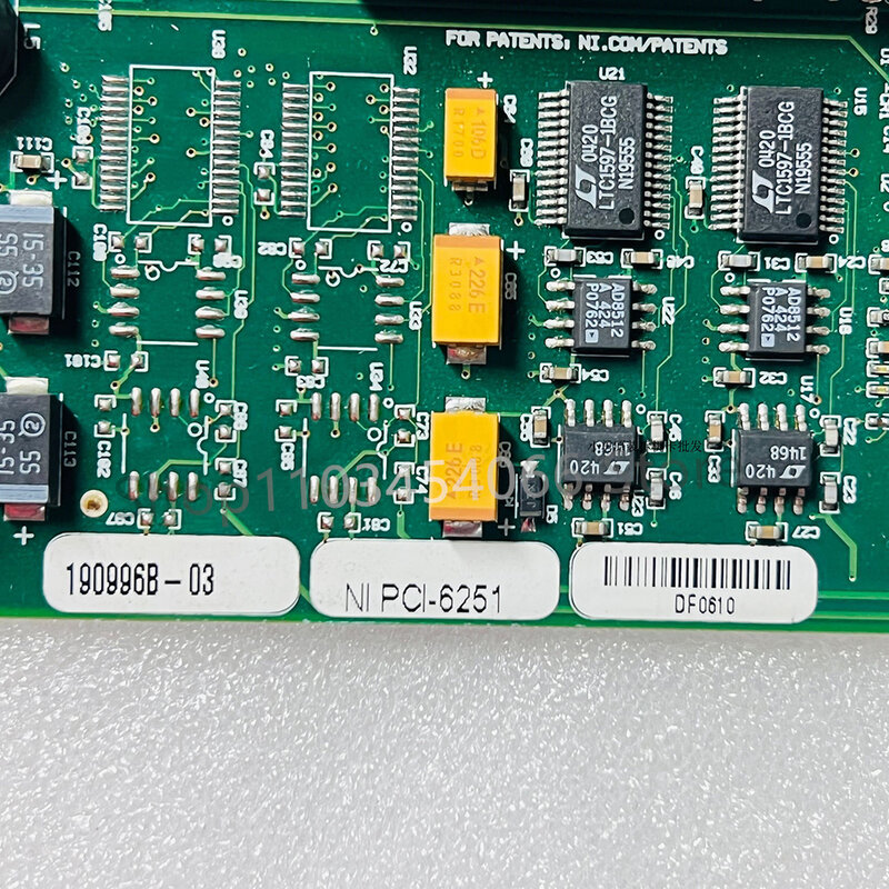 สำหรับ Ni M Series การ์ดเก็บข้อมูลอเนกประสงค์ความเร็วสูง PCI-6251 779070-01