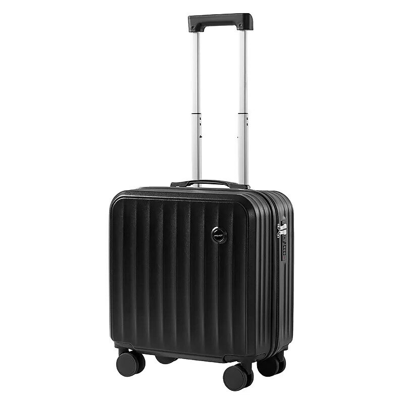 PLUENLI-pequeña maleta con contraseña para mujer, pequeña maleta con cremallera, Maleta multifuncional para equipaje