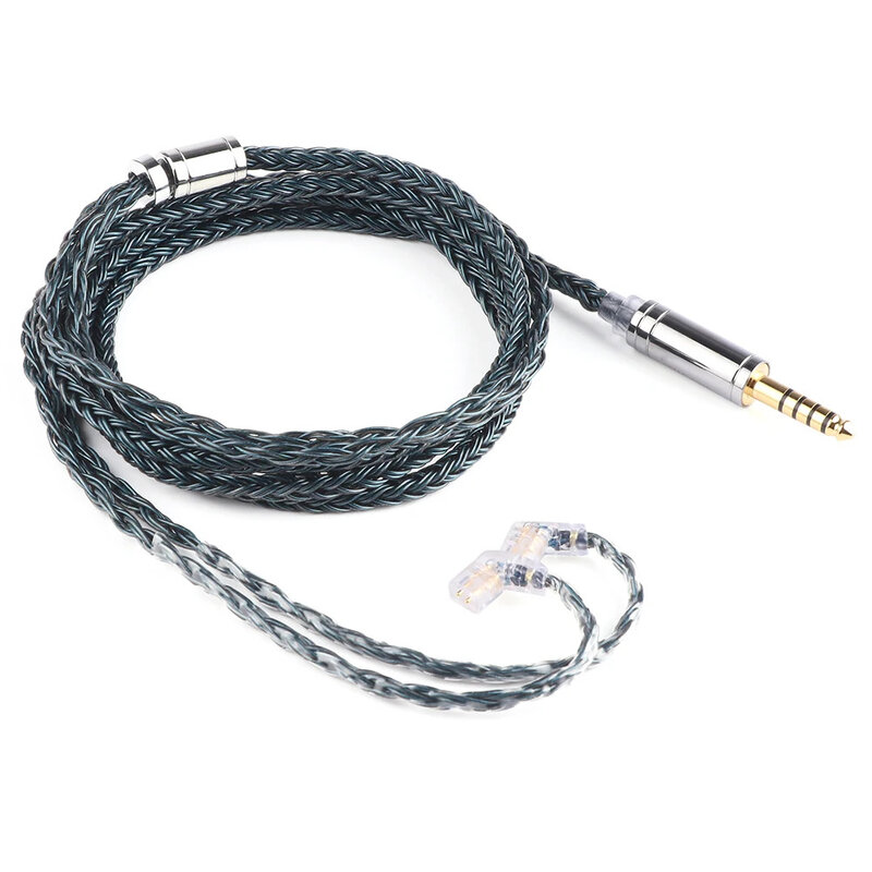 Tripowin Z16 Core посеребренный кабель для наушников SPC QDC MMCX 2 PIN для KZ ZS10 PRO C16 C12 BL03