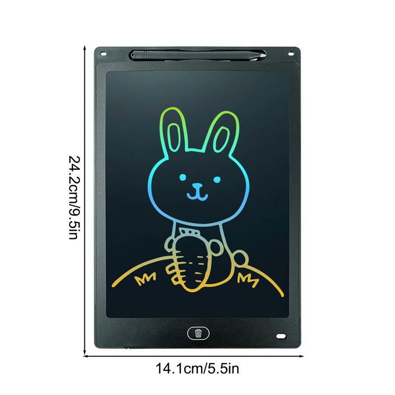 Portátil LCD prancheta para crianças, Eye-Friendly Doodle Board, crianças Graffiti, jardim de infância, Nursery Writing