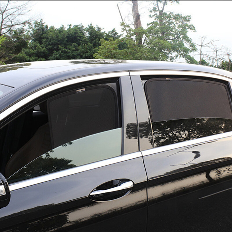 Para skoda kodiaq ns7 2016-2022 magnético pára-sol do carro viseira frente windshield quadro cortina bebê janela lateral traseira sol sombra escudo