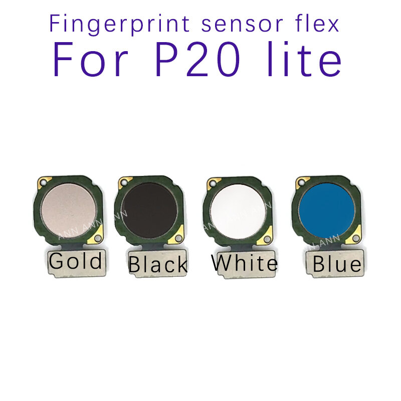Сенсорный сканер отпечатков пальцев с кнопкой возврата домой и подключением к кнопкам для Huawei P10 P20 P30 Lite