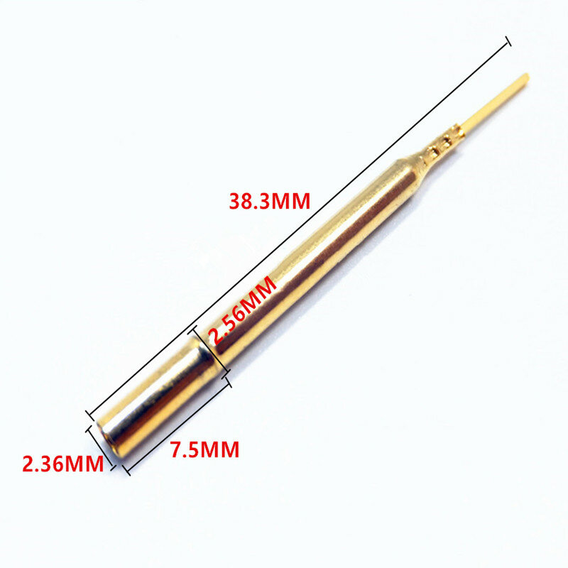 Heißer Verkauf R125-4W Test Sonde 2,36mm Wickel Nadel Hülse Snap Ring Höhe 7,5mm Länge 38,3mm Test Nadel hülse