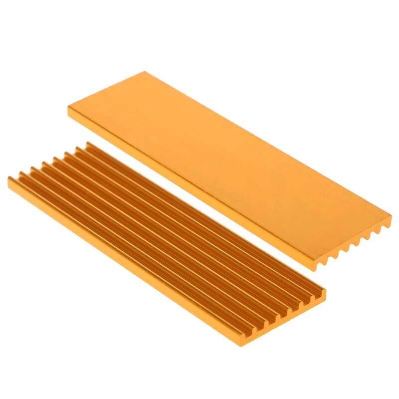 Ultradünnes (3 mm) Aluminium für M.2-SSD-Solid-State-Festplattenkühlkörper, 2280-Desktop-HDD, spezieller PCI-E-NVME-Kühler
