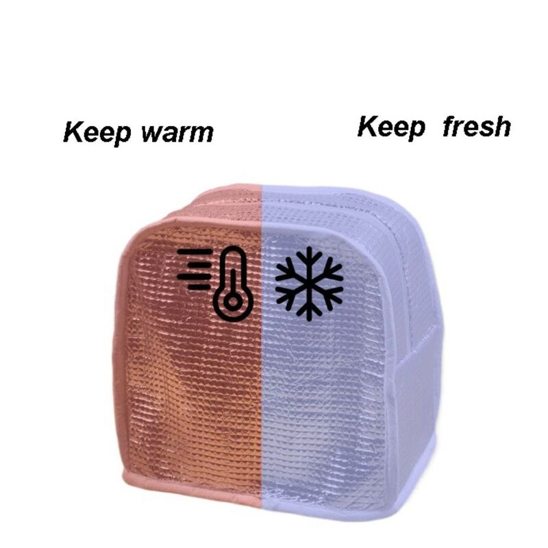 屋内および屋外用の防水アルミランチバッグ,保温バッグ,断熱,キャンバス,耐久性
