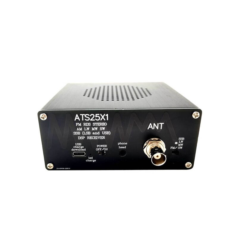 Receptor de rádio ATS-25X1 Si4732 Chip All Band Rádio Receptor DSP FM LW MW e SW SSB