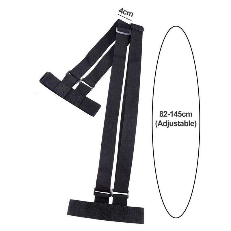 Ski ombro Sling comprimento ajustável Board Strap, carga durável-rolamento, Snowboard Pole Carrier, resistente ao desgaste Essencial