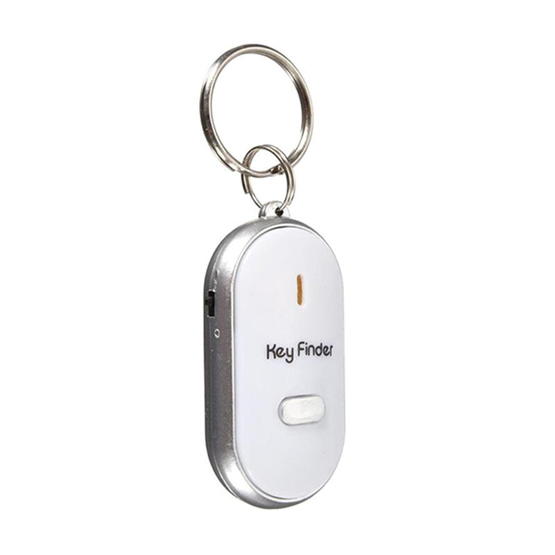 LED Key Finder Locator Finden Sie Verlorene Schlüssel Kette Keychain Whistle Sound Control Remote Locator Keychain Tracer Schlüssel Finder Keychain
