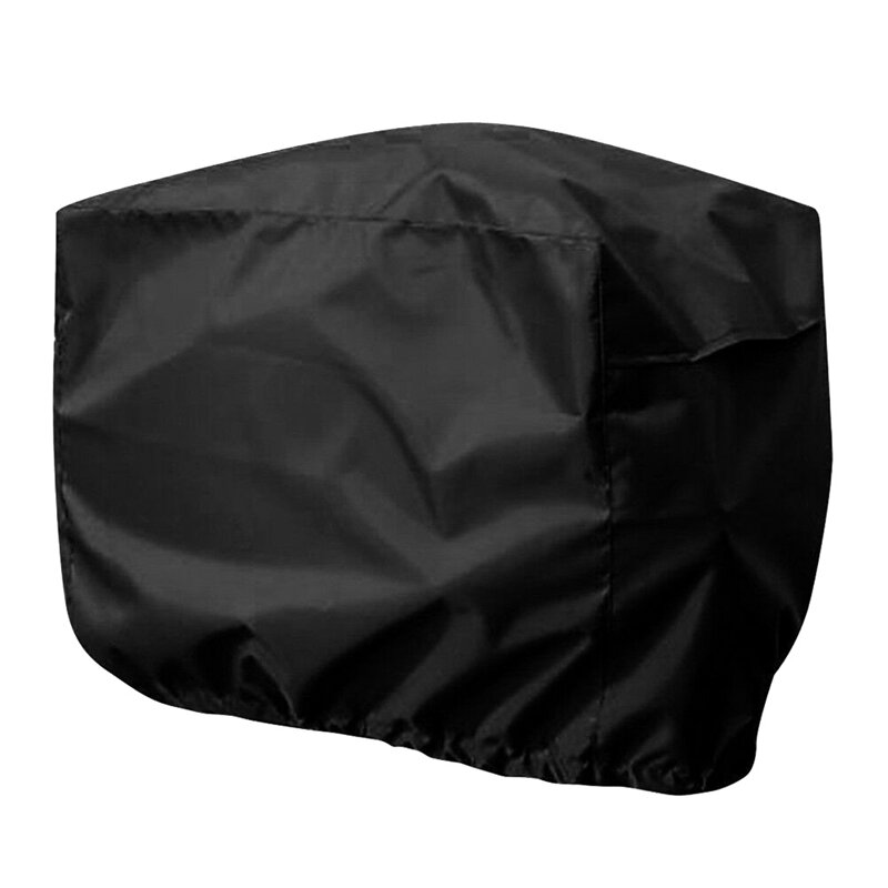 1 PCS 210D Yacht Half Outboard Motor Engine Boat Cover Marine Engine Protection Cover 15HP