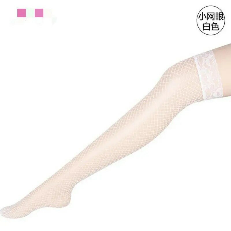 Ladies Seduction Small Medium Eye Mesh Socks Sexy Charming Lace Mesh Stockings Long Tube Good Matching For Erotic Lingerie