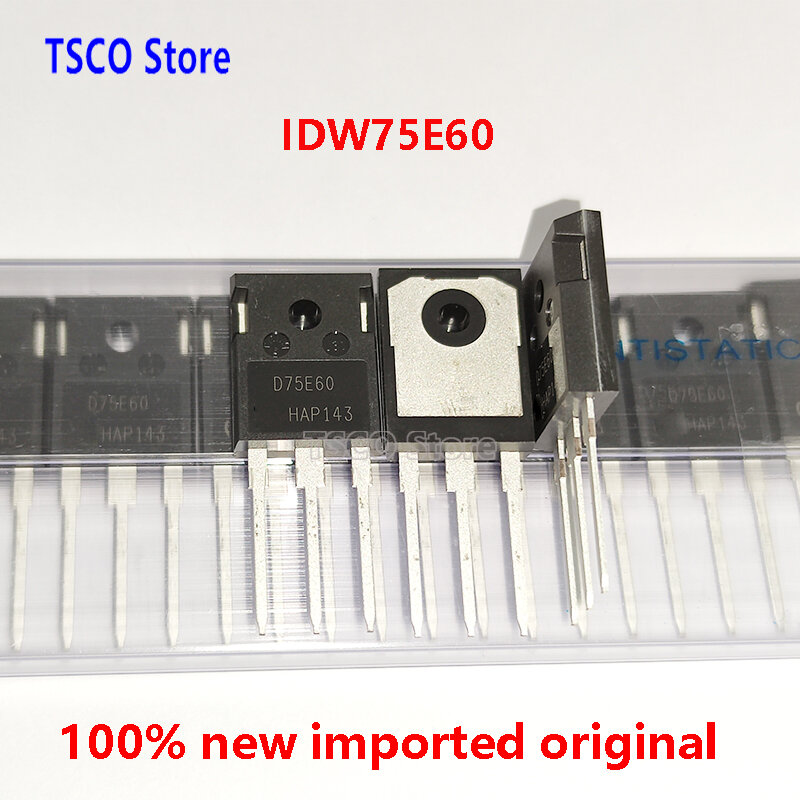 10 unidades D75E60 IDW75E60 100% nuevo y Original,