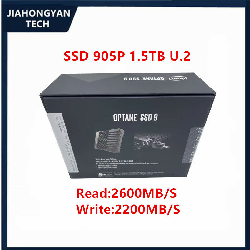 Original For Intel optane SSD 905P 960G 1.5T U.2 NVMe