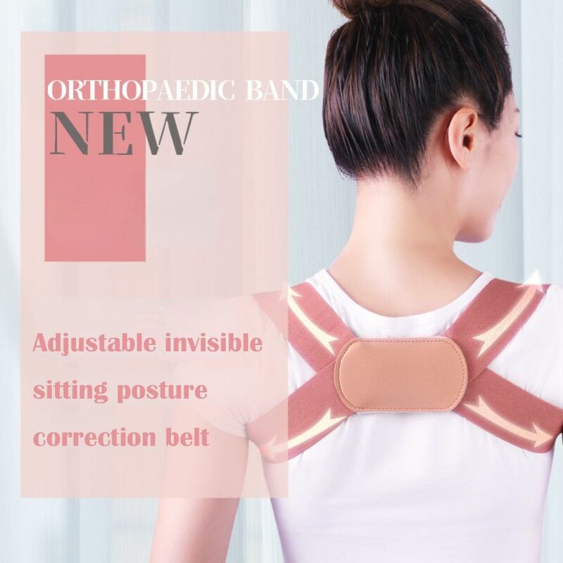 Cintura di supporto per la schiena regolabile correttore posturale per la schiena clavicola spina dorsale correzione della postura lombare della spalla posteriore per adulti bambini