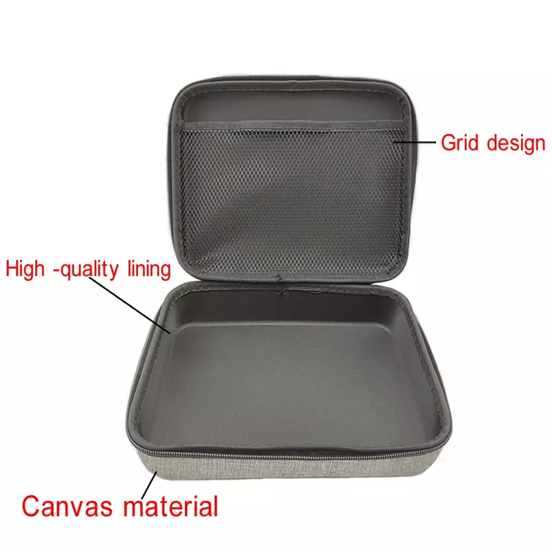 Multi-Size EVA Hard Storage Box Travel Zipper Bag Shockproof Outdoor Tools Bag For Earphone Storage Case Accessories