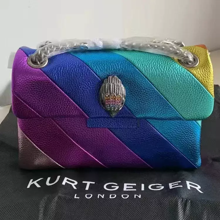 KURT GEIGER LONDON 2023 tas selempang bahu tunggal baru adalah tas tangan wanita populer dompet PU dan tas tangan desainer mewah